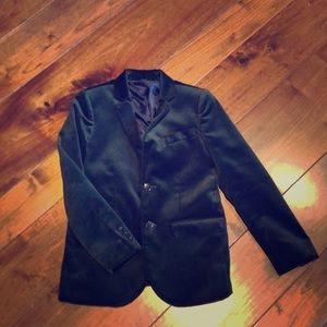 Crew cuts Velvet blazer